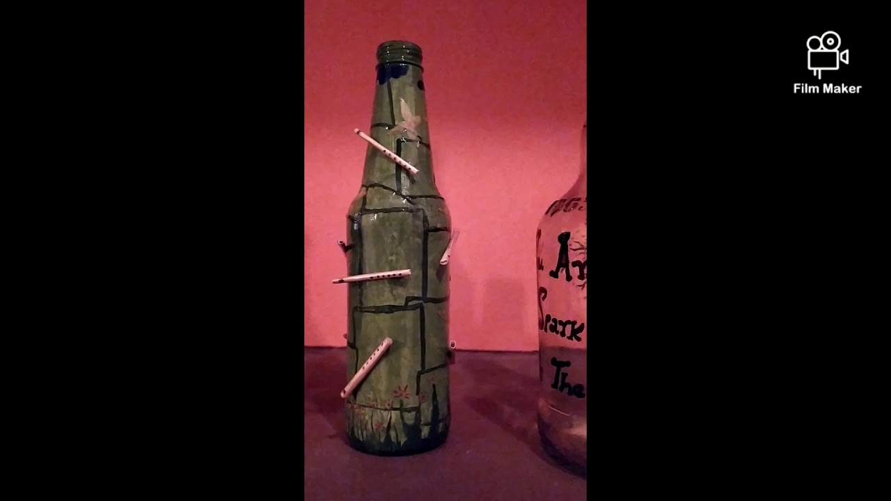 BOTTLE ART.... LJ STUDIOS - YouTube