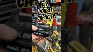 DIY 2X capacity battery packs