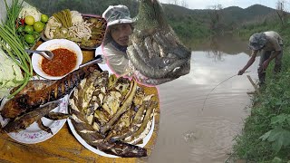 ประหยัดค่ากับข้าวได้หลายมื้อ ปักเบ็ด อาหาร เมนูโคตรมั่ว ตกปลากด [ งัดวัง Fishing For Catfish ]