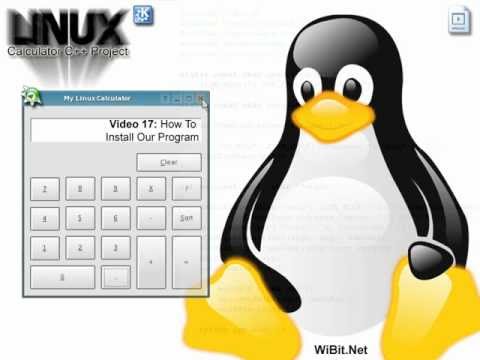 Linux-Calculator-16-How To Install Our Program.avi