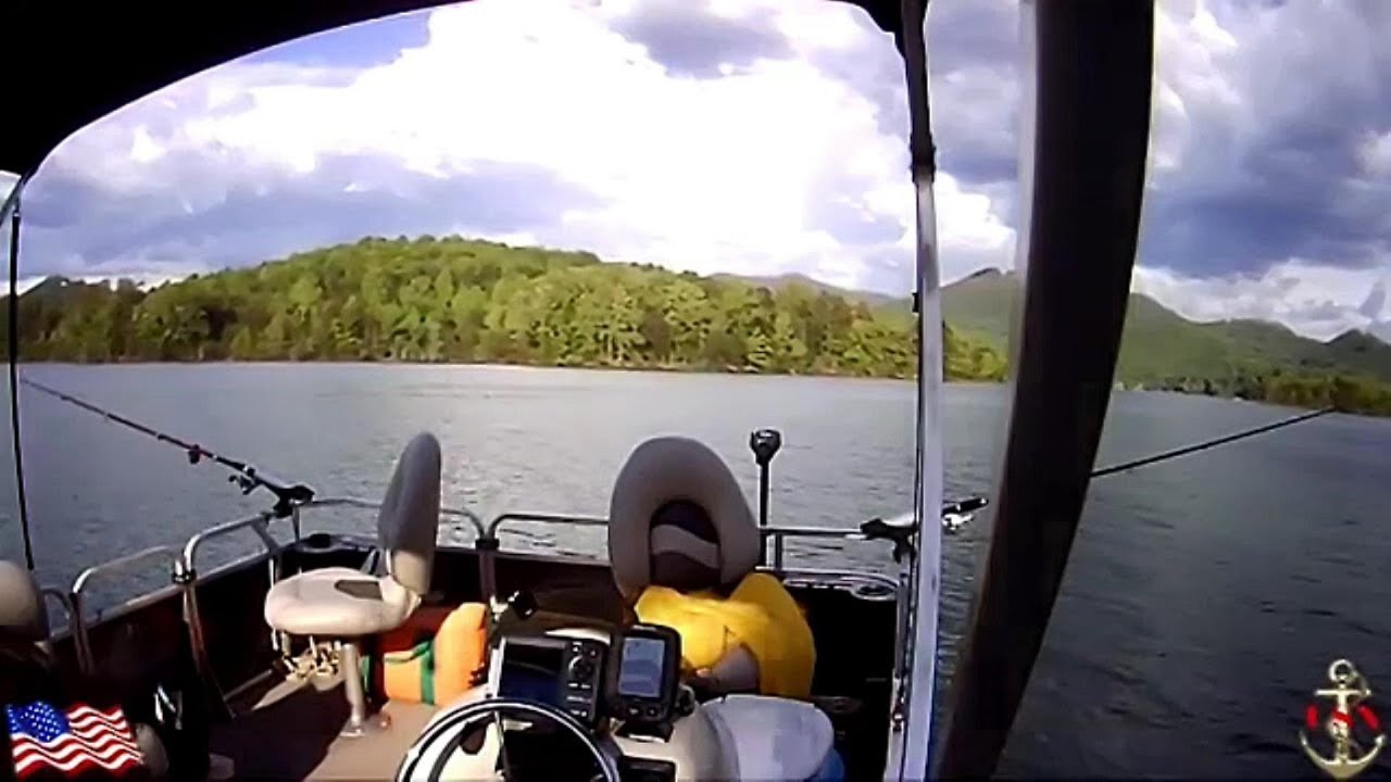 Qwest Angler Pontoon Fishing boat, Check it out! YouTube