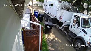 Saskatoon garbage can trashed thanks to ‘arm malfunction’