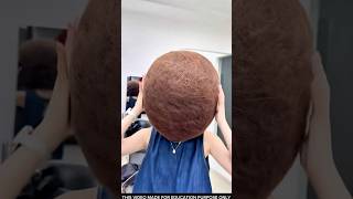 Made A Helmet Out Of Hair