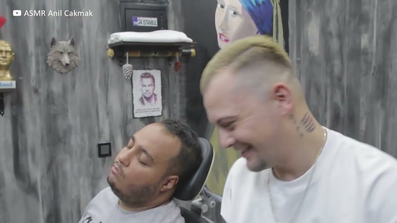 ABSOLUTE Feeling Of Asmr Head Massage (asmr sleep)