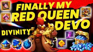FINALLY MY RED QUEEN DEVO - DIVINITY UPDATE BT UPDATE  - CASTLE CLASH screenshot 2