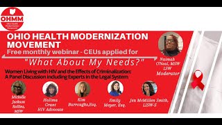 “What About My Needs?” Women Living with HIV and the Effects of Criminalization