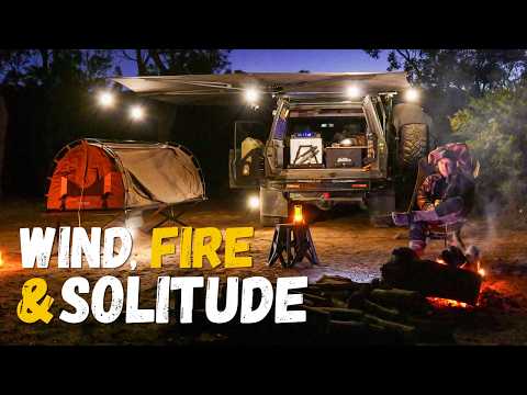 Solo Camping On A Windy Cliff | One Of My Best Yet