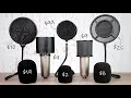 The ULTIMATE Pop Filter Comparison  - Watch Before You Buy!!