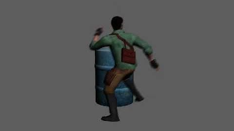 Character Hide Right - Hourglass Games Animation Test