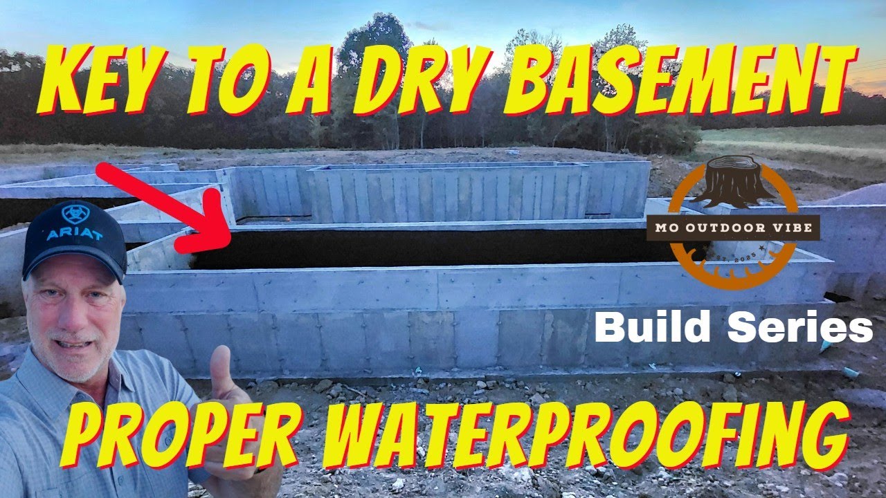 Dry Basement - New Build Foundation Waterproofing | Do It Right!