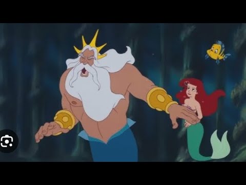 Ariel Arguing with King Triton In Reverse - YouTube