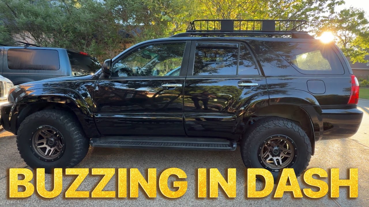 Toyota 4Runner Buzzing Noise Under Dash? Easy Fix for GX470 & FJ Cruiser!