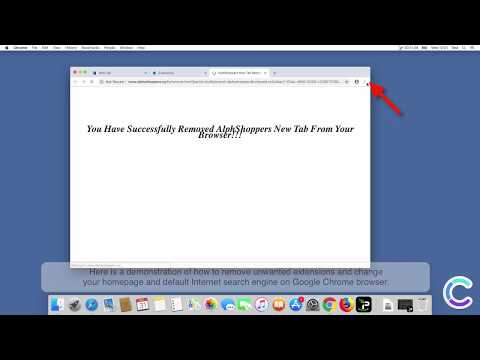 How to remove alphashoppers.co browser hijacker using Combo Cleaner?
