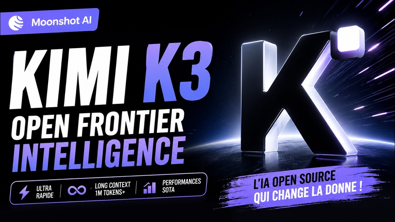 KIMI K3 : L’IA Open Source la plus puissante au monde ?