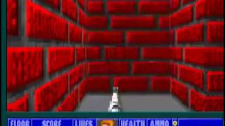 Wolfenstein 3D Walkthrough Lets Play 100 E4M2 Wolfenstein Walkthrough
