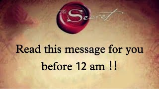 ✨Read This Message For You Before 12 Am…❤️