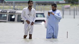 NO COMMENT: Dubái, inundada por las lluvias más fuertes de su historia