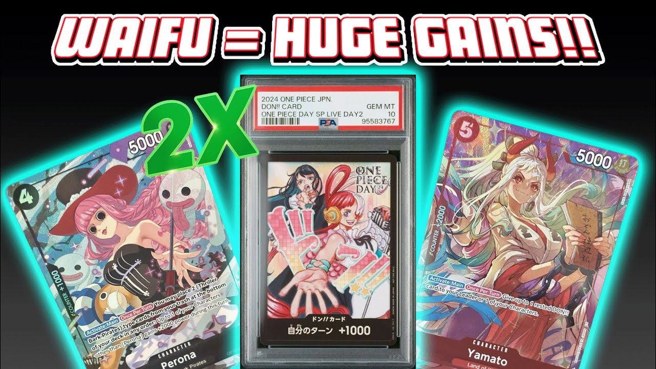 КУПИТЕ ЭТИ КАРТЫ WAIFU СЕЙЧАС, ПОКА ОНИ НЕ ВЫРОСЛИ В 2 РАЗА!! (Обзор рынка One Piece TCG)