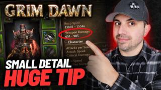 Save TIME! Grow Stronger.. Grim Dawn Tips & Tricks