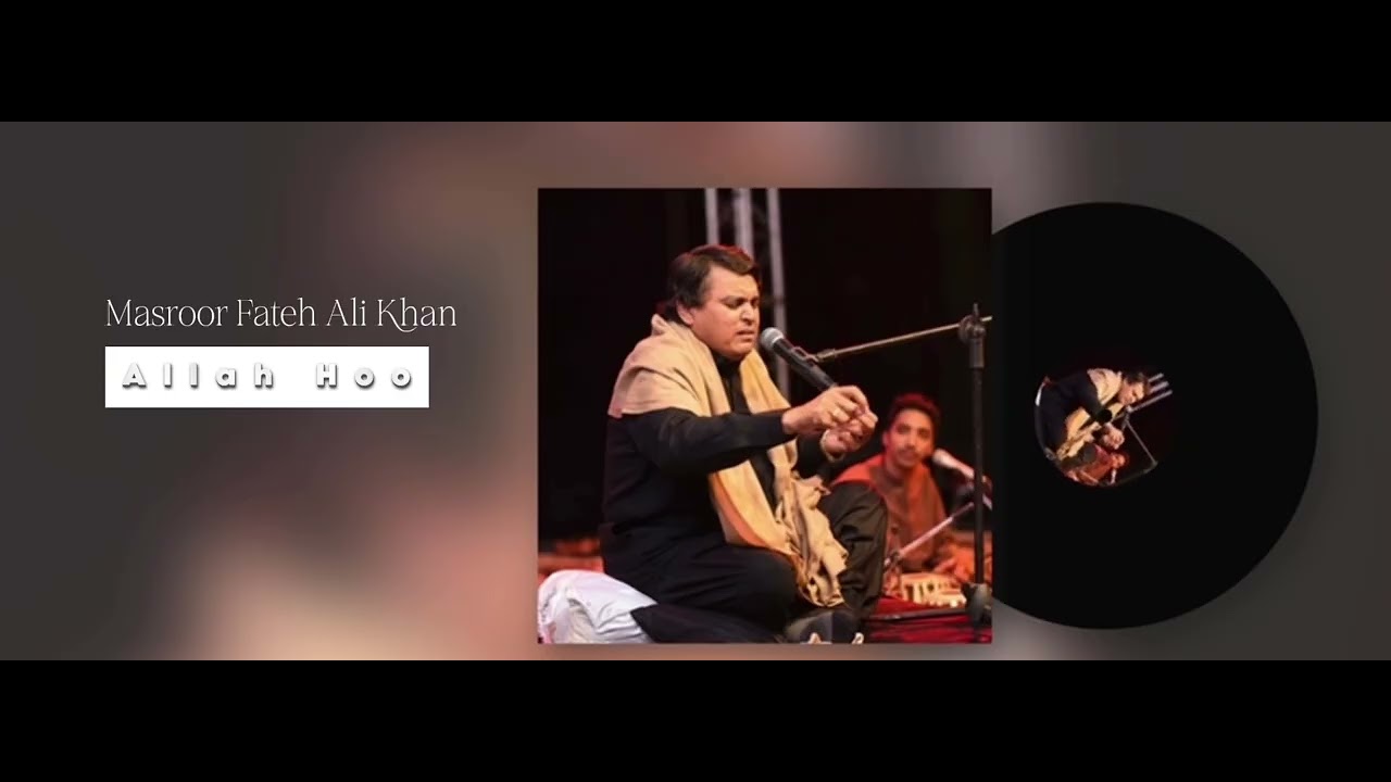 Allah Hoo | Soulful Hamd | Masroor Fateh Ali Khan | Ramadan Kalam 2026