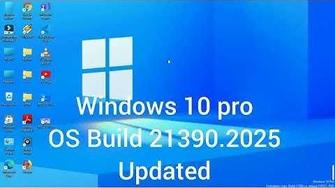 Windows 10 pro 21390-2025 review