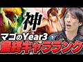 全体調整目前！Year3の最終キャラクターティアリストを作るマゴ【ストリートファイター6】