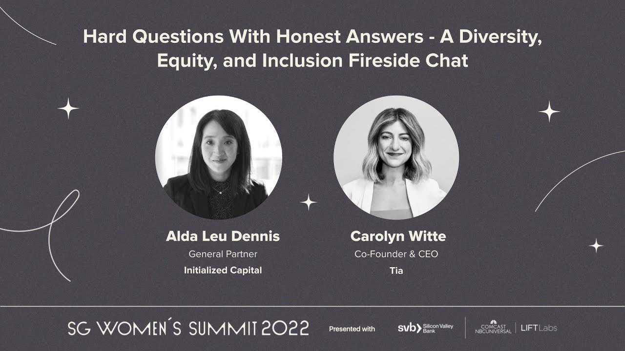 SG Women's Summit Hard Questions With Honest Answers A DEI Fireside