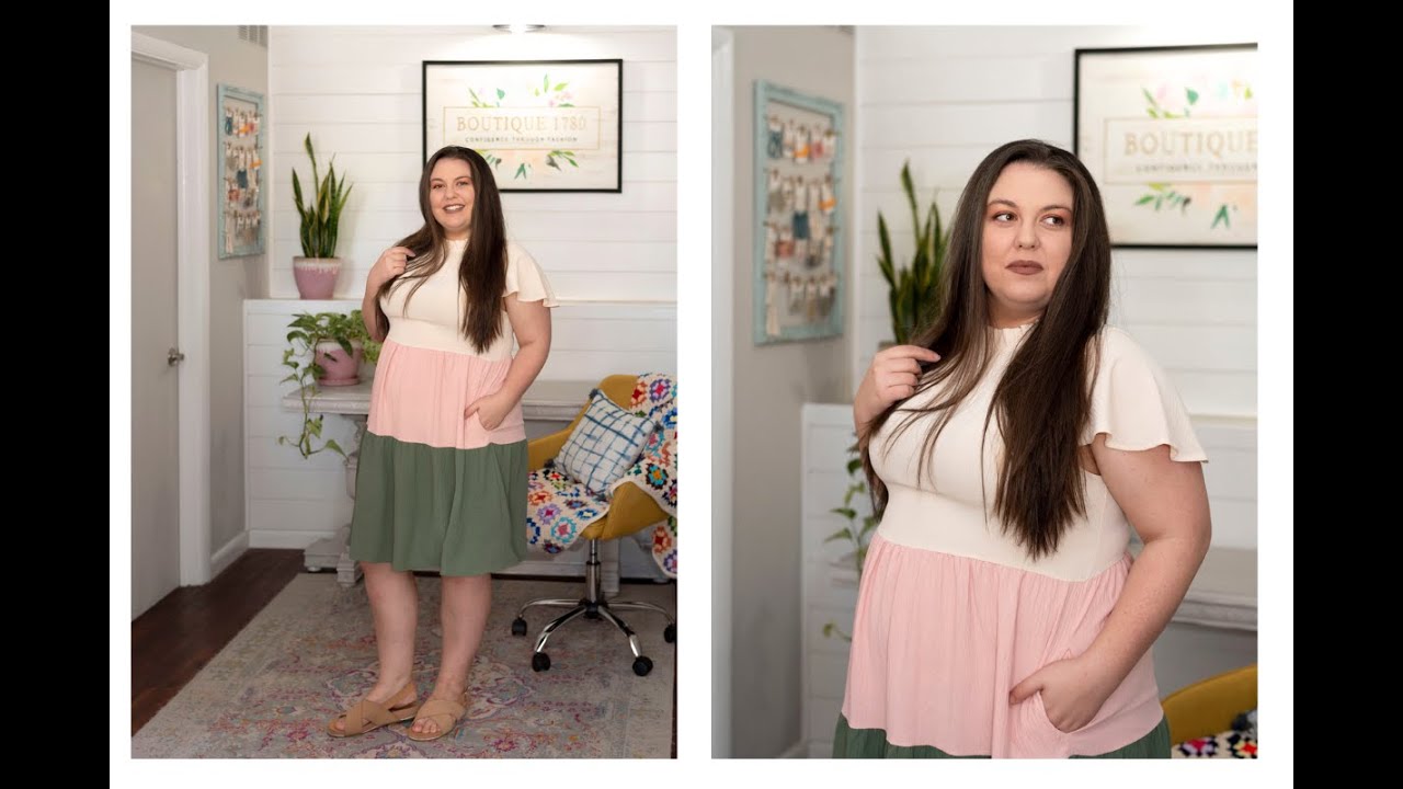 Style Review: Color Block MIDI Dress