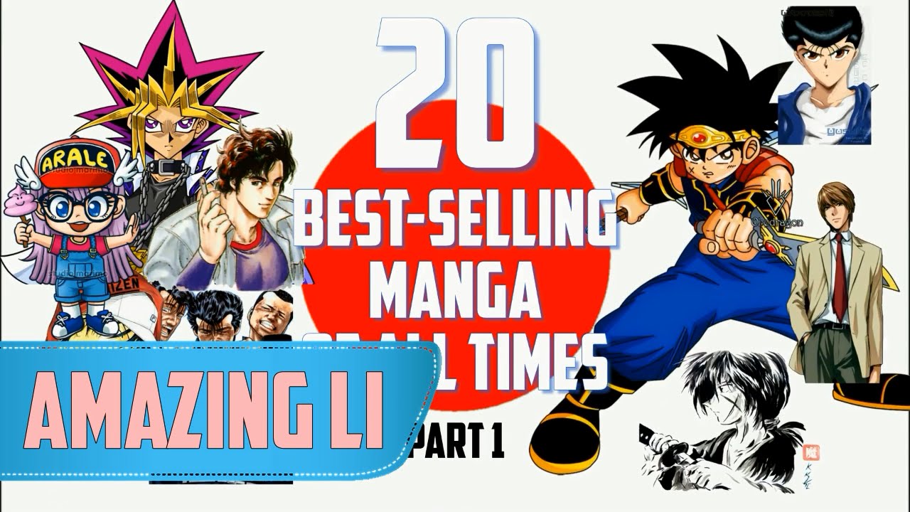 20 Best Selling Manga Of All Times P1