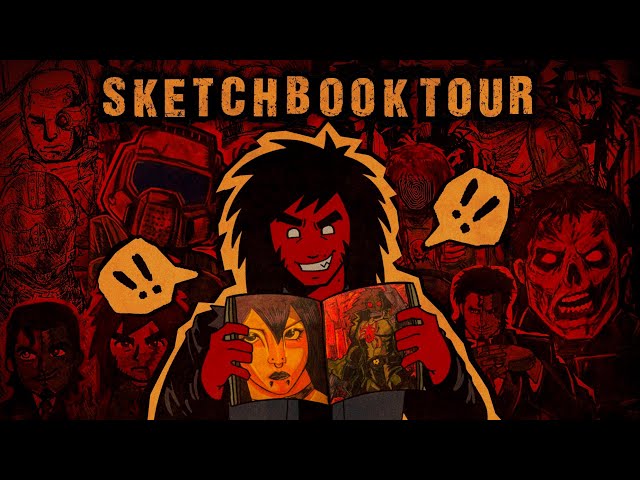 Sketchbook tour #2 (2025-2026) - YouTube
