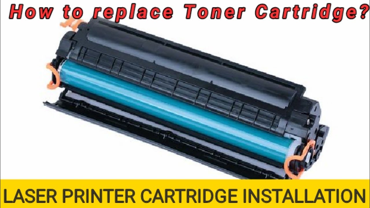 Laser Printer Toner Cartridge Changing Printer में Cartridge कैसे लगाएँ HP LaserJet M1136 MFP