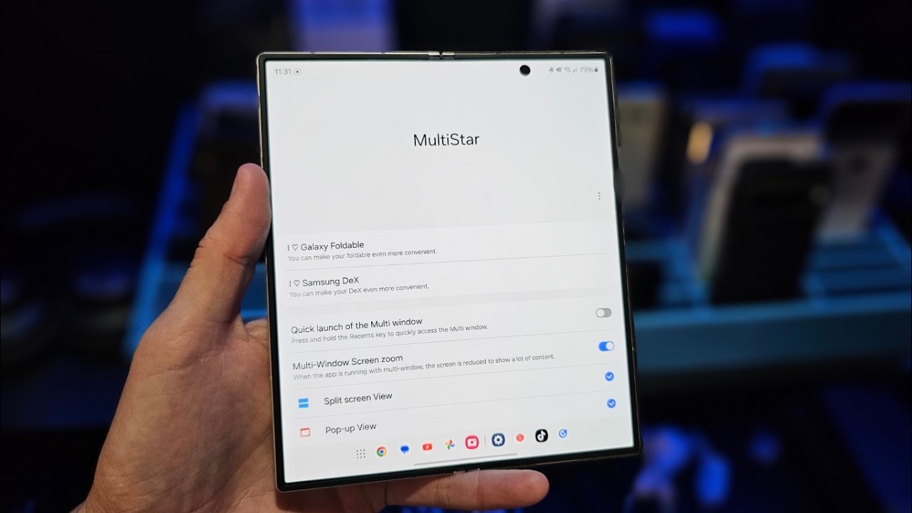 Galaxy Z Fold 6's Secret Weapon: Good Lock MultiStar