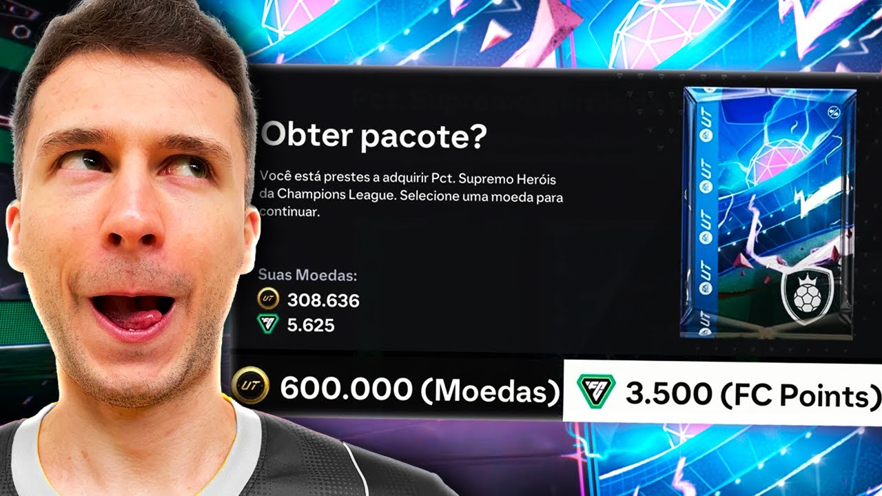 ABRI VÁRIOS PACKS SUPREMO DA LOJA, COM 2 HEROES DA UCL GARANTIDO!! EA FC 24 ULTIMATE TEAM