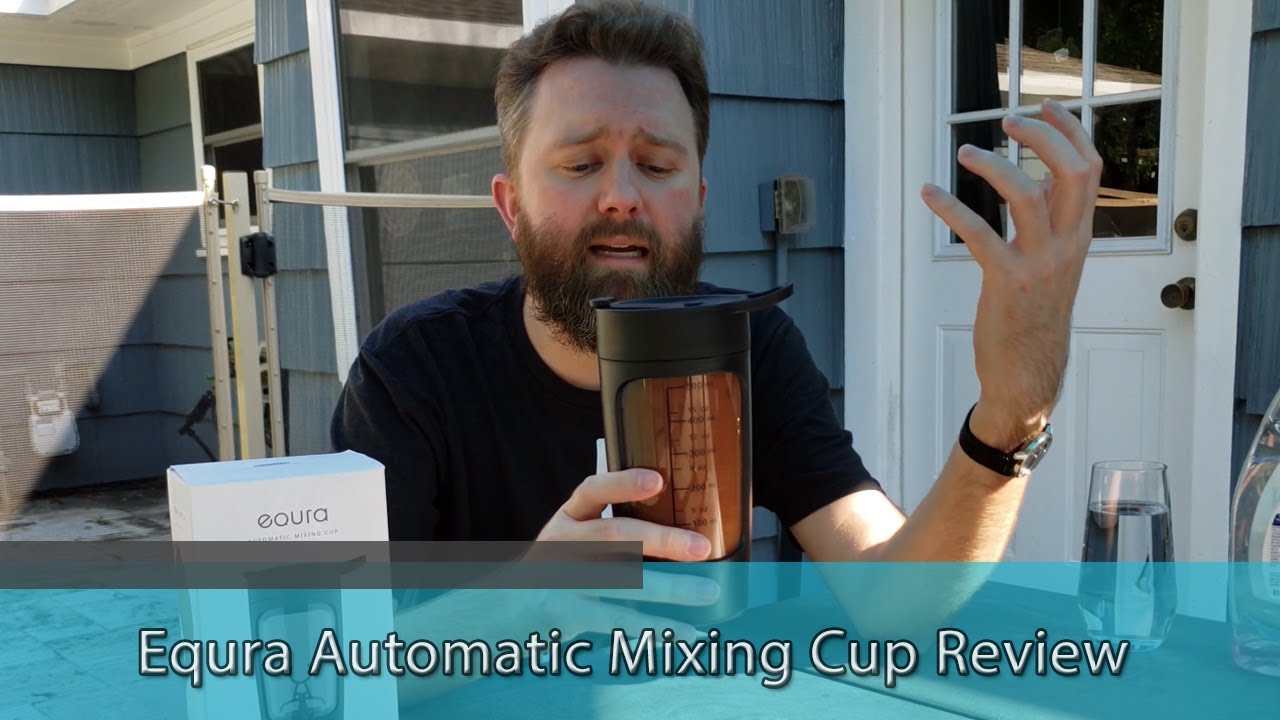 MIXED DRINKS TO GO Equra Automatic Mixing Cup Review YouTube
