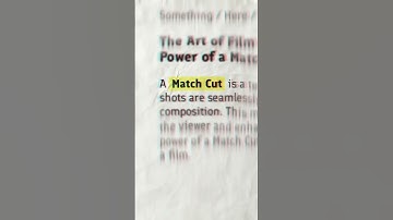 Match Cut Effect Editing One Click | Match Cut Effect Ai Video Editing
