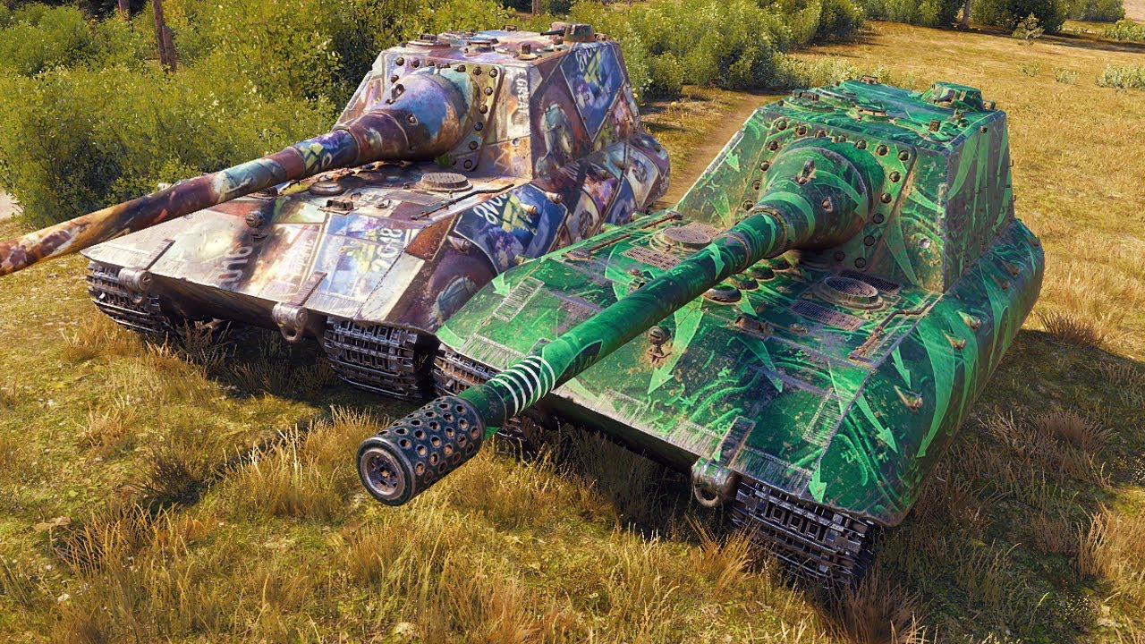 Jagdpanzer E 100 - Немецкий снайпер - World of Tanks