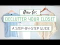 HOW TO DECLUTTER YOUR CLOSET » Everything you need to know (Minimalism)