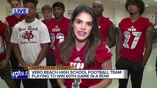 Vero Beach High School football team seeks 60th straight regular season win