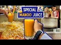TASTY Ice MANGO MILK Shake 🥤🥭 | Summer Special ﻿Mango Juice of Pakistan | Street Food of Karachi