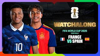 LIVE WATCHALONG | Spain vs France | FIFA World Cup 2026™ Semifinals | SportyTV screenshot 2