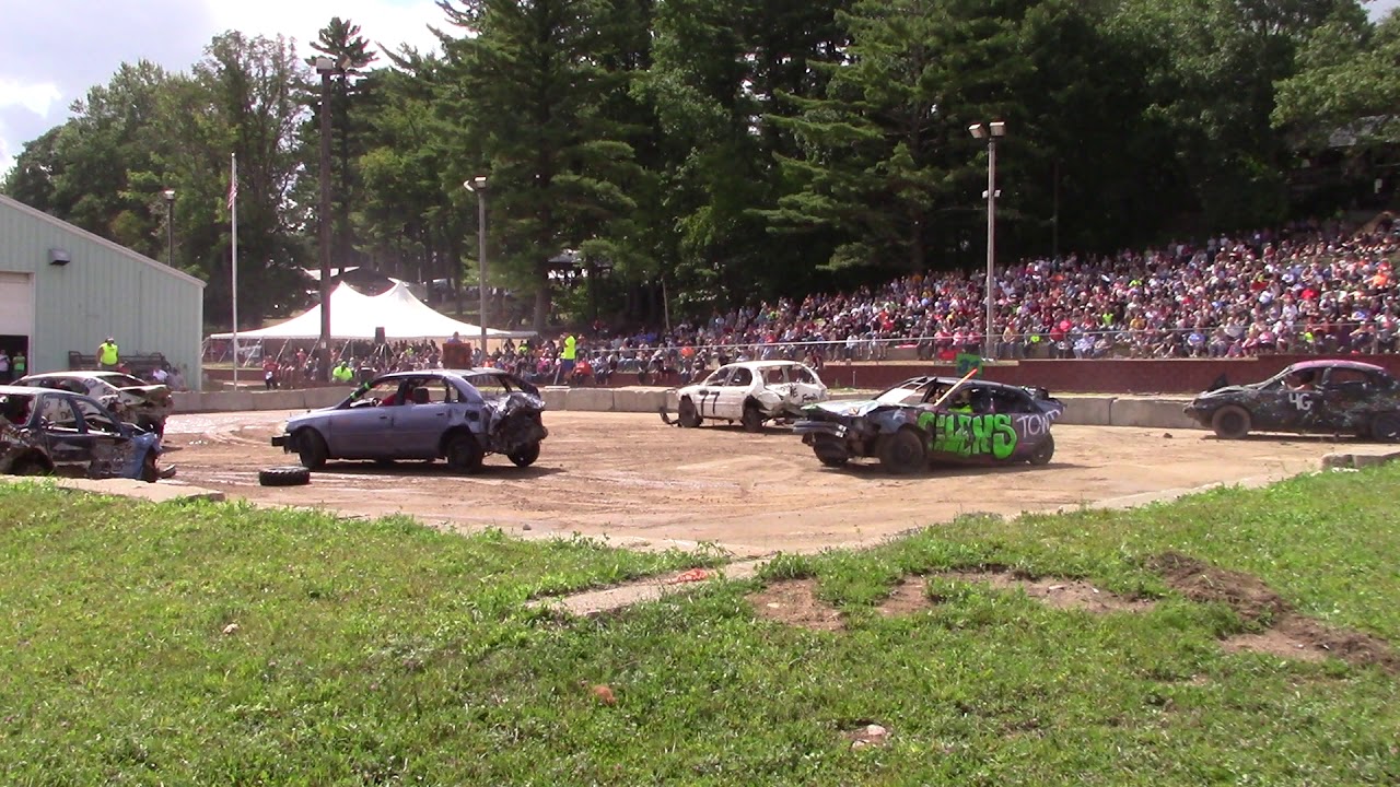 Rosholt WI Demo Derby 09/02/2019 1Goose Cody Running Midsize Feature