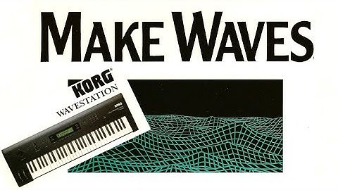 KORG WAVESTATION EX Vector Synthesizer -  Sounds
