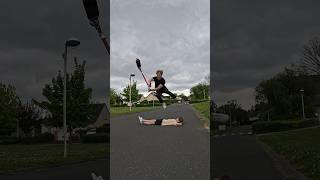 Front bri flat au dessus d’un abonné 👀 #trottinettefreestyle