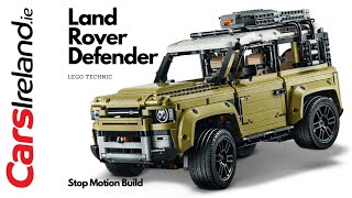 Land Rover Defender Lego Technic Stop Motion Build