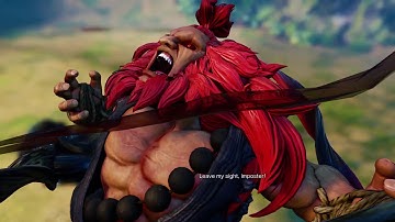STREET FIGHTER V my favorite and the most punishing crush counter combo for Akuma