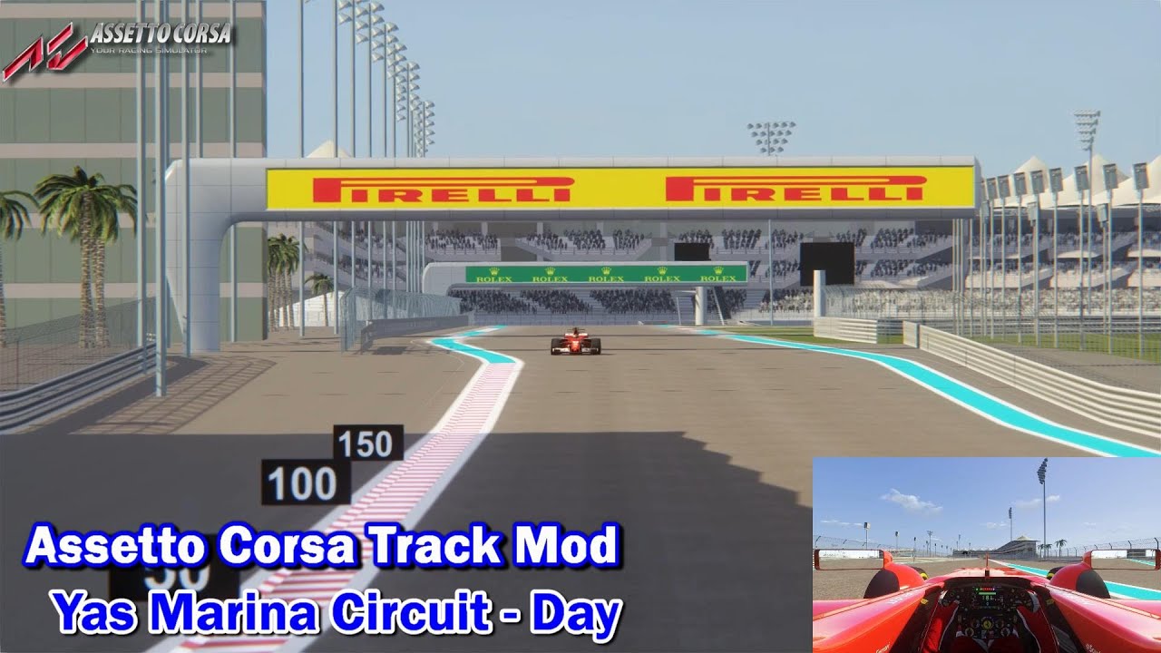 Assetto Corsa Track Mods #023 - Yas Marina Circuit - Day (ヤス・マリーナ