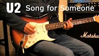 U2 - Song For Someone (cover)