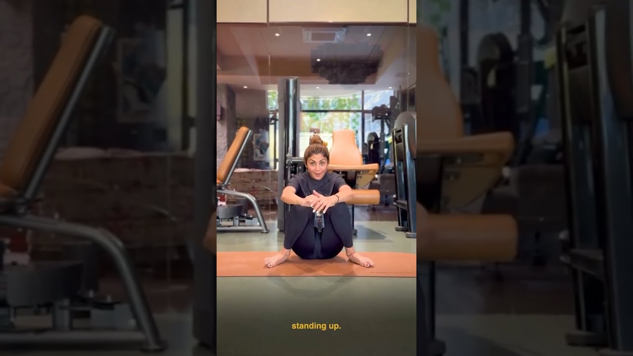Shilpa Shetty Gives A Fun MOBILITY Challenge To Her Fans Shorts Shilpashetty