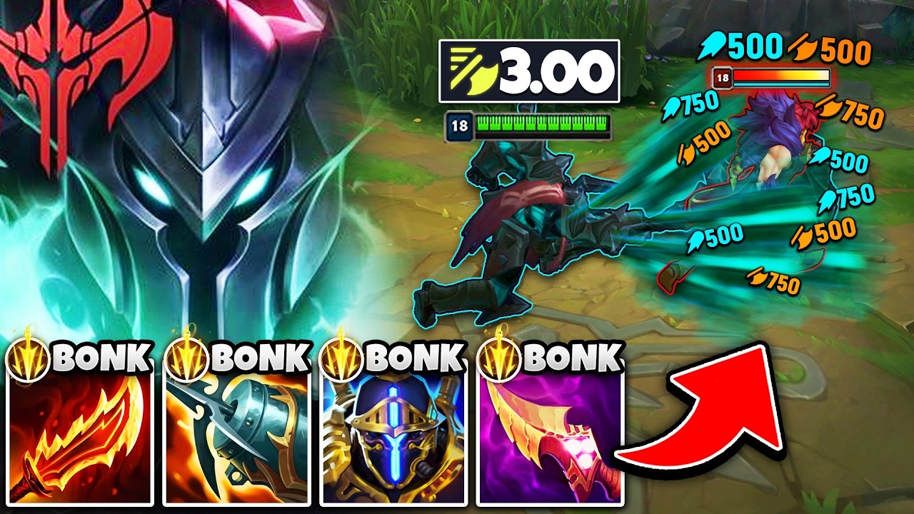 MORDEKAISER WITH 3.00 ATTACK SPEED IS BEYOND RIDICULOUS! (IT LOOKS LIKE I'M HACKING)