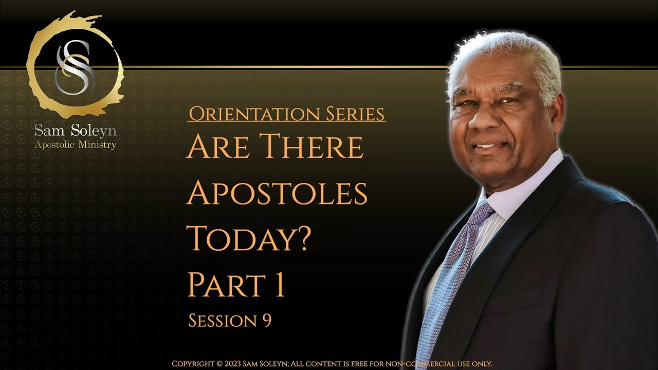 Are There Apostles Today? Part 1 - YouTube